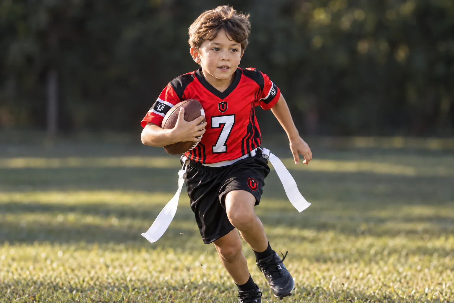 REC FLAG athlete wearing the program uniform